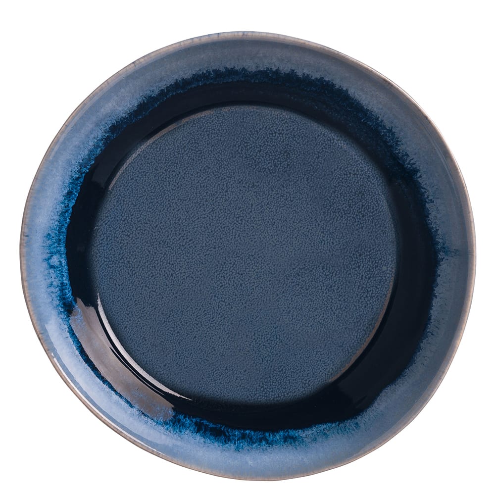 192-STONE8 7 3/8" Round Stonewash Bowl - Stoneware, Blue