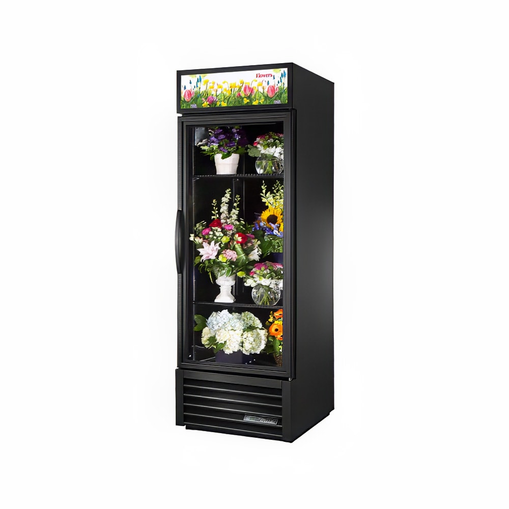 598-GDM23FCHCLDWHT 1 Section Floral Cooler w/ Swinging Door - White, 115v