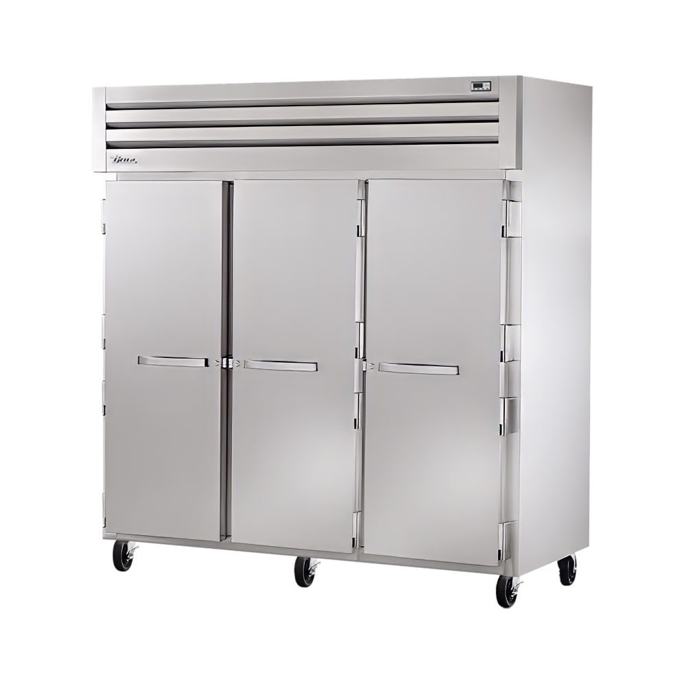 598-STG3F3S 78" SPEC SERIES® Three Section Reach In Freezer, (3) Left/Right Hinge Solid Door...