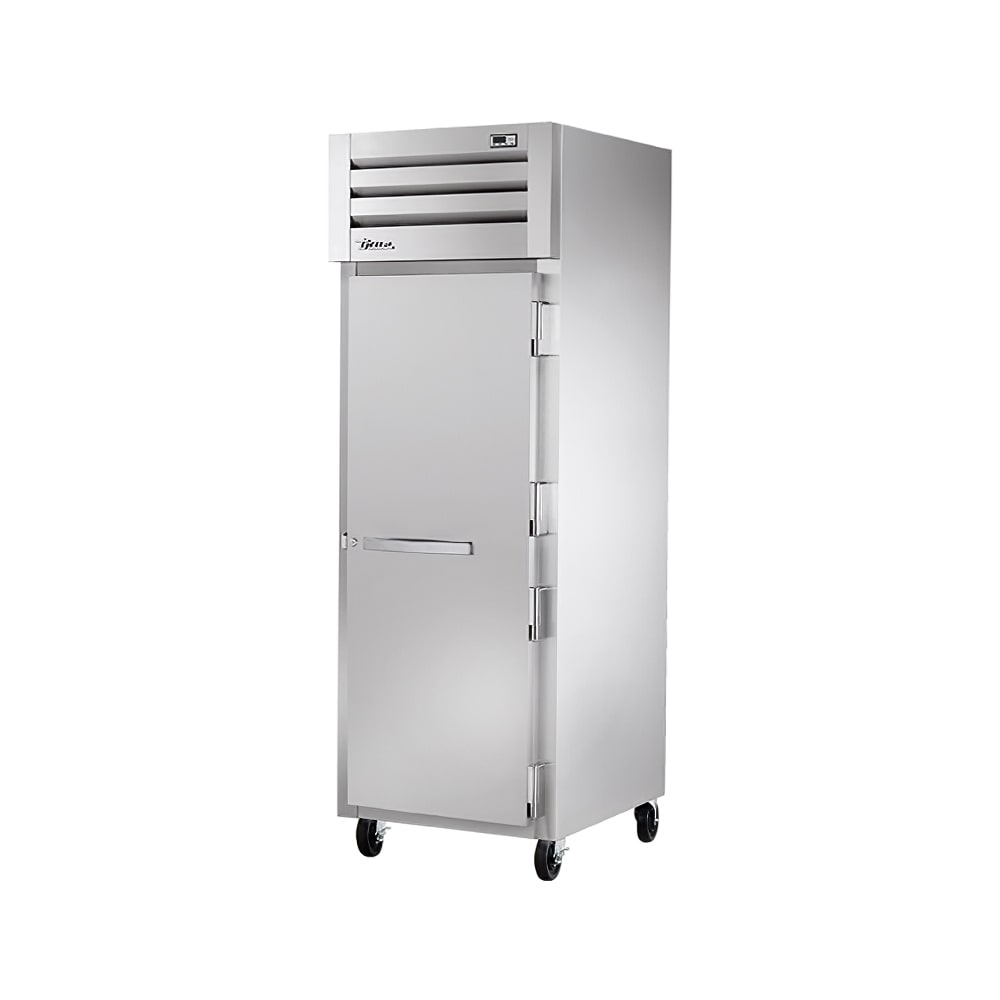 598-STR1R1S 27 1/2" One Section Reach In Refrigerator, (1) Right Hinge Solid Door, 115v