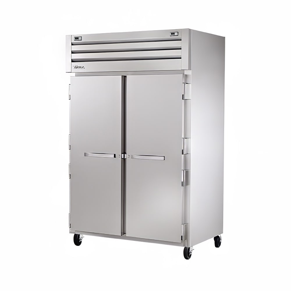 598-TG2DT2S 52 5/8" SPEC SERIES Two Section Commercial Combo Refrigerator Freezer - Solid Do...