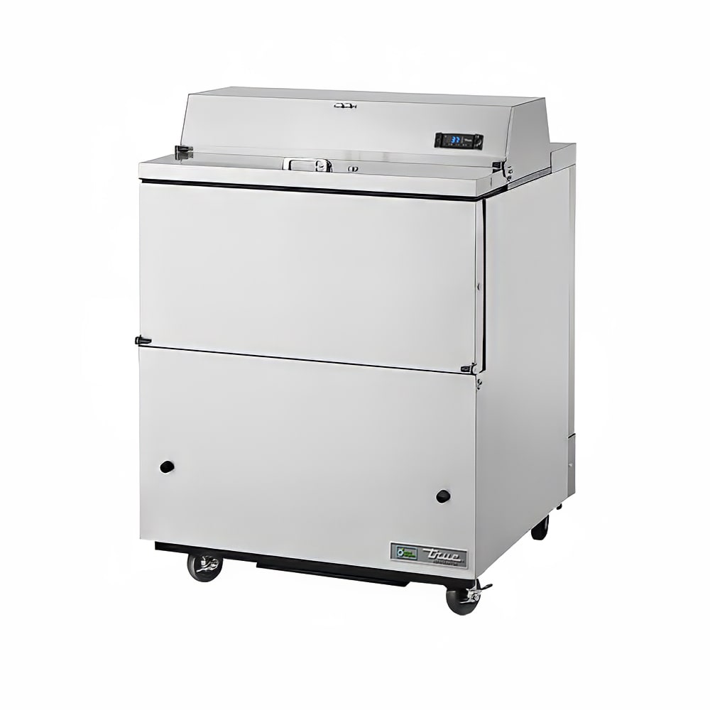 598-TMC34SSS Milk Cooler w/ Top & Side Access - (512) Half Pint Carton Capacity, 115v