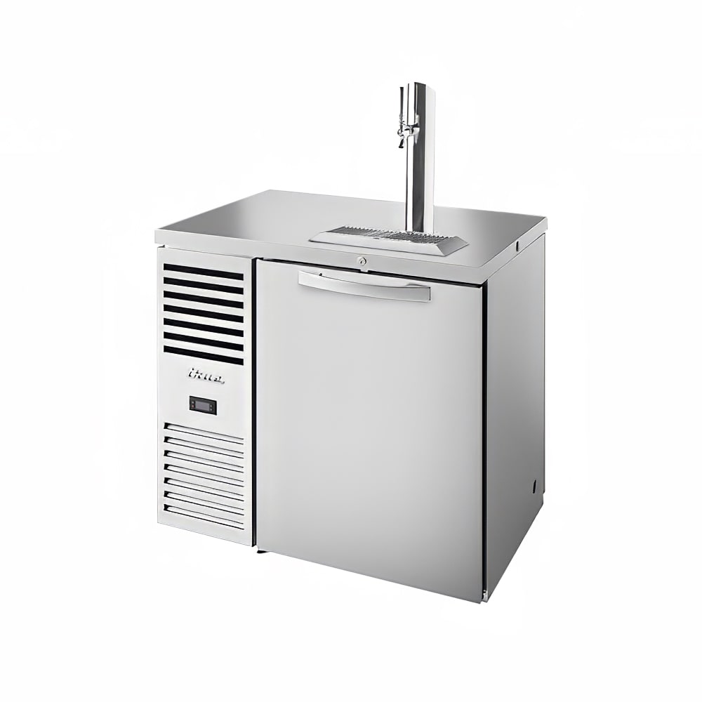 598-TDR36PTSZ1LSSS1 36" Kegerator Pass-Thru Beer Dispenser w/ (1) Keg Capacity - (1) Column,...