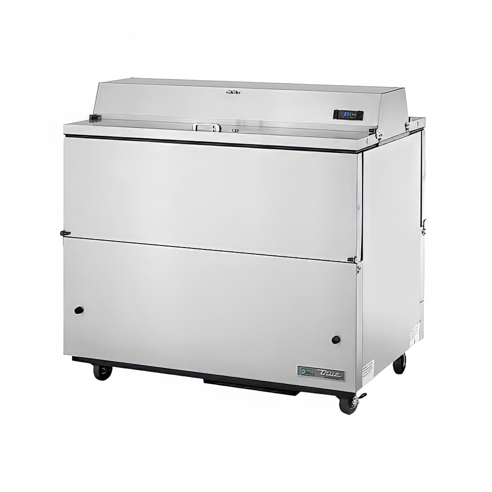 598-TMC49SDSSS Milk Cooler w/ Top & Side Access - (768) Half Pint Carton Capacity, 115v