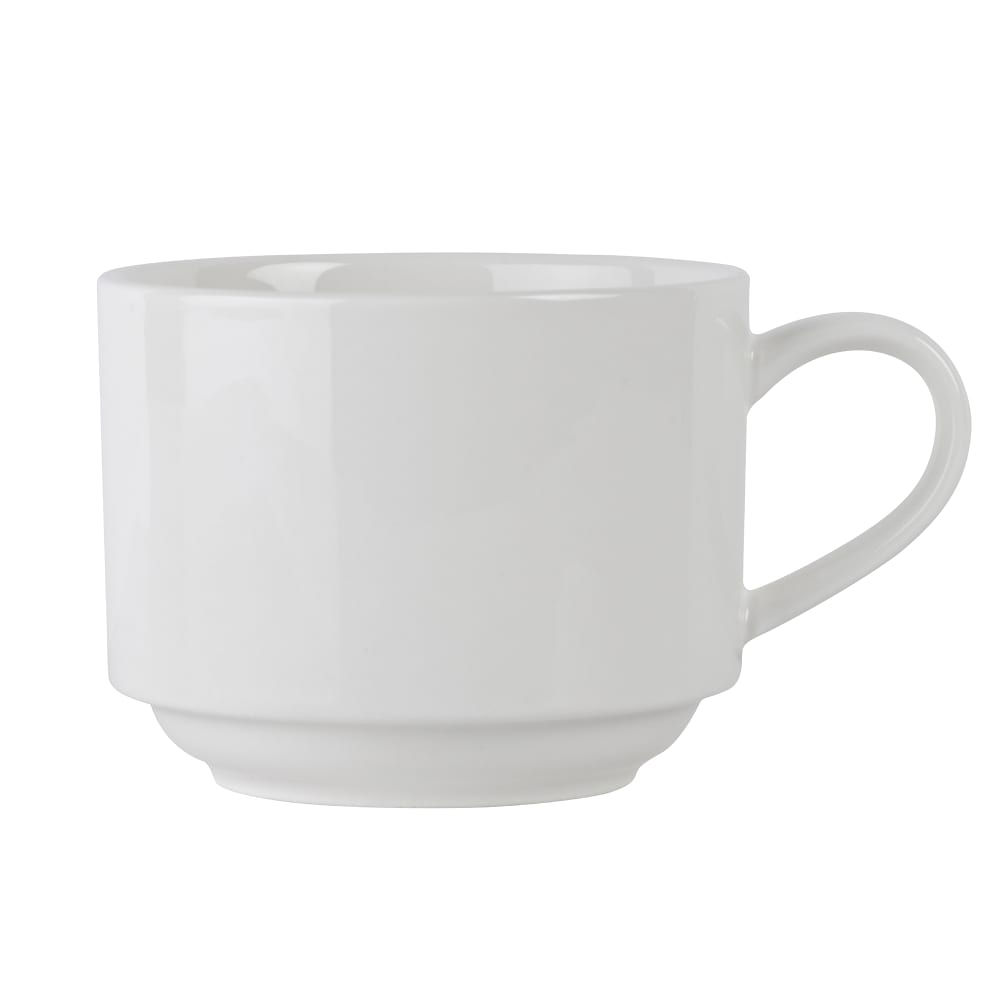 106-5305716 9 1/10 oz Bistro Cup - Porcelain, White