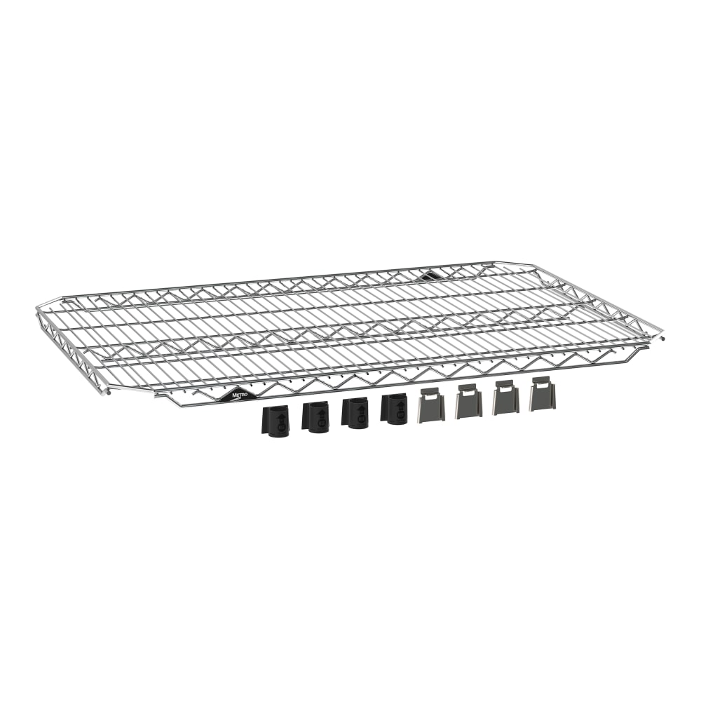 001-EZA2436NC Super Erecta® Chrome Wire Shelf - 36"W x 24"D