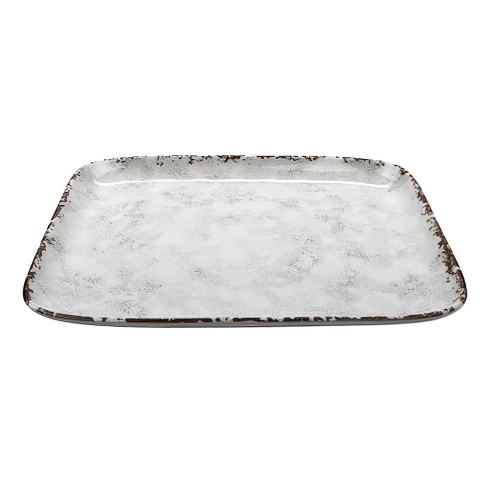 284-CS1412FM 14" x 11 1/2" Rectangular French Mill™ Platter - Melamine, French Mill