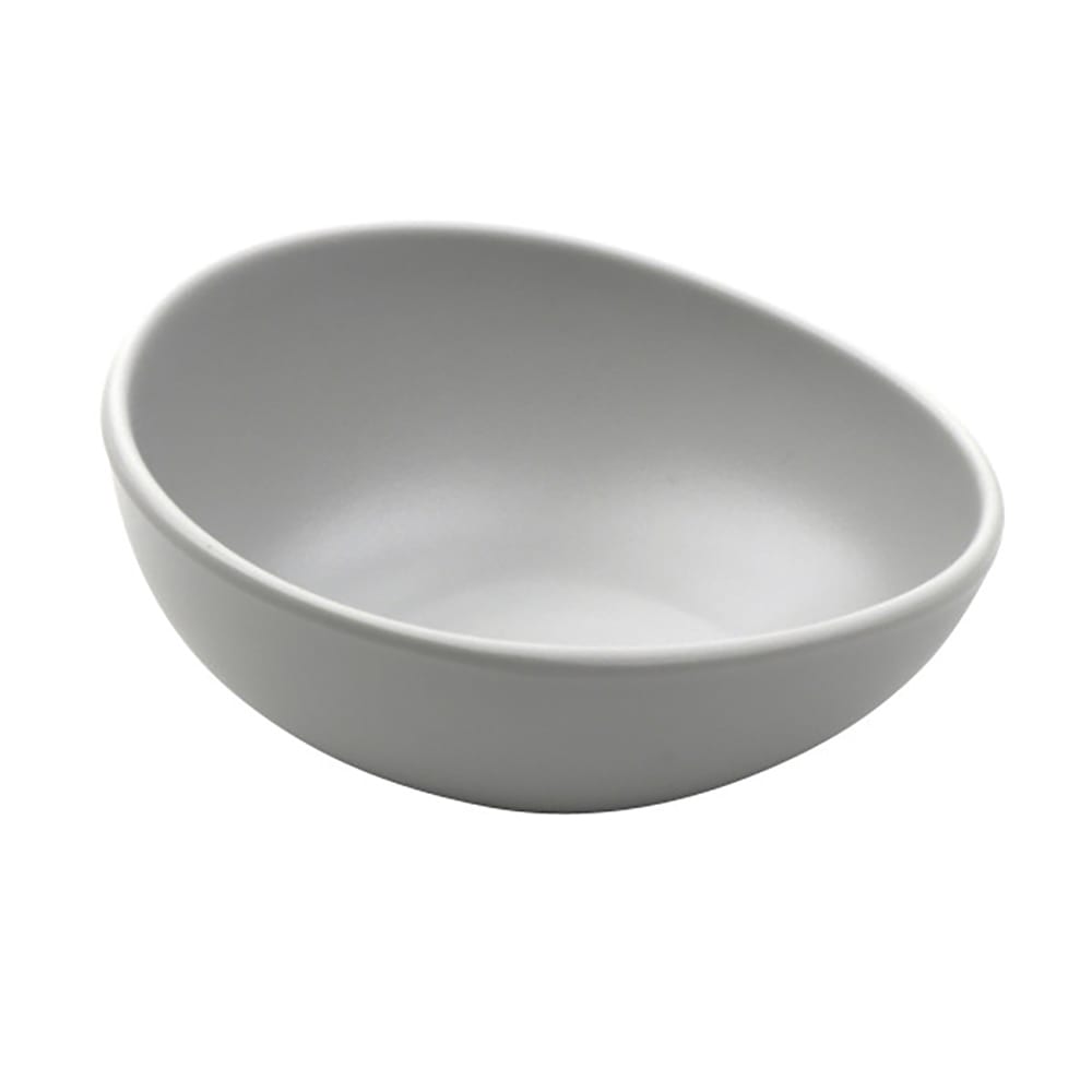 284-B2000LG 12 oz Round Melamine Salad/Soup Bowl, Light Gray