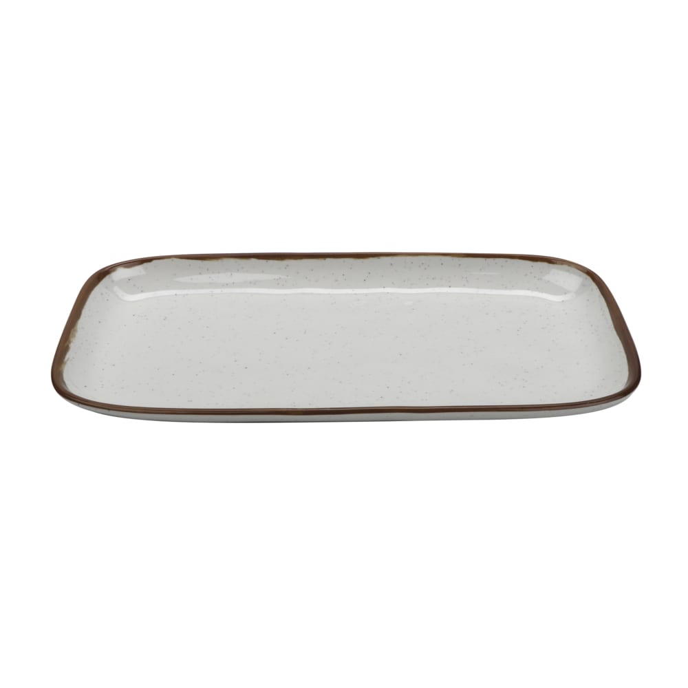 284-CS1576RM Rectangular Display Tray, 15" x 7 1/2", Melamine, Rustic Mill