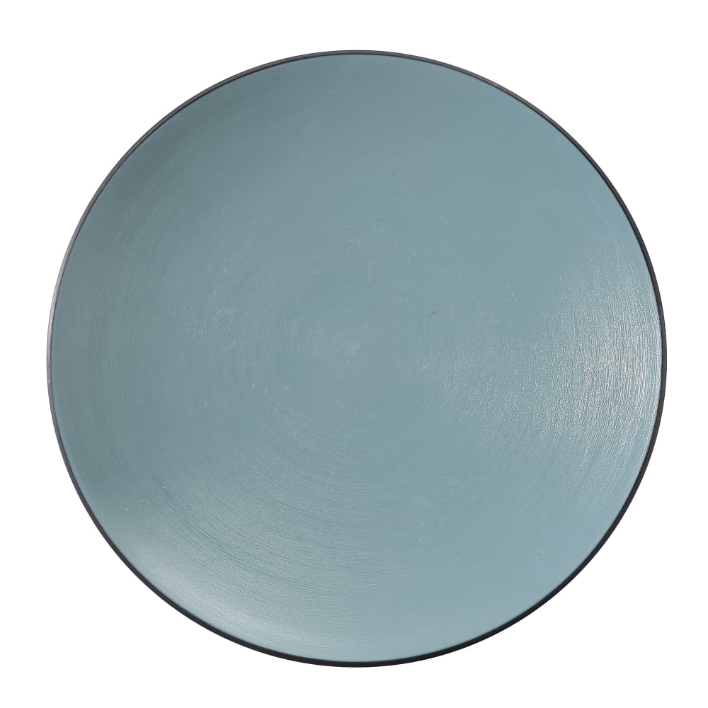 614-BM110TL 10 1/4" Round Melamine Dinner Plate, Teal