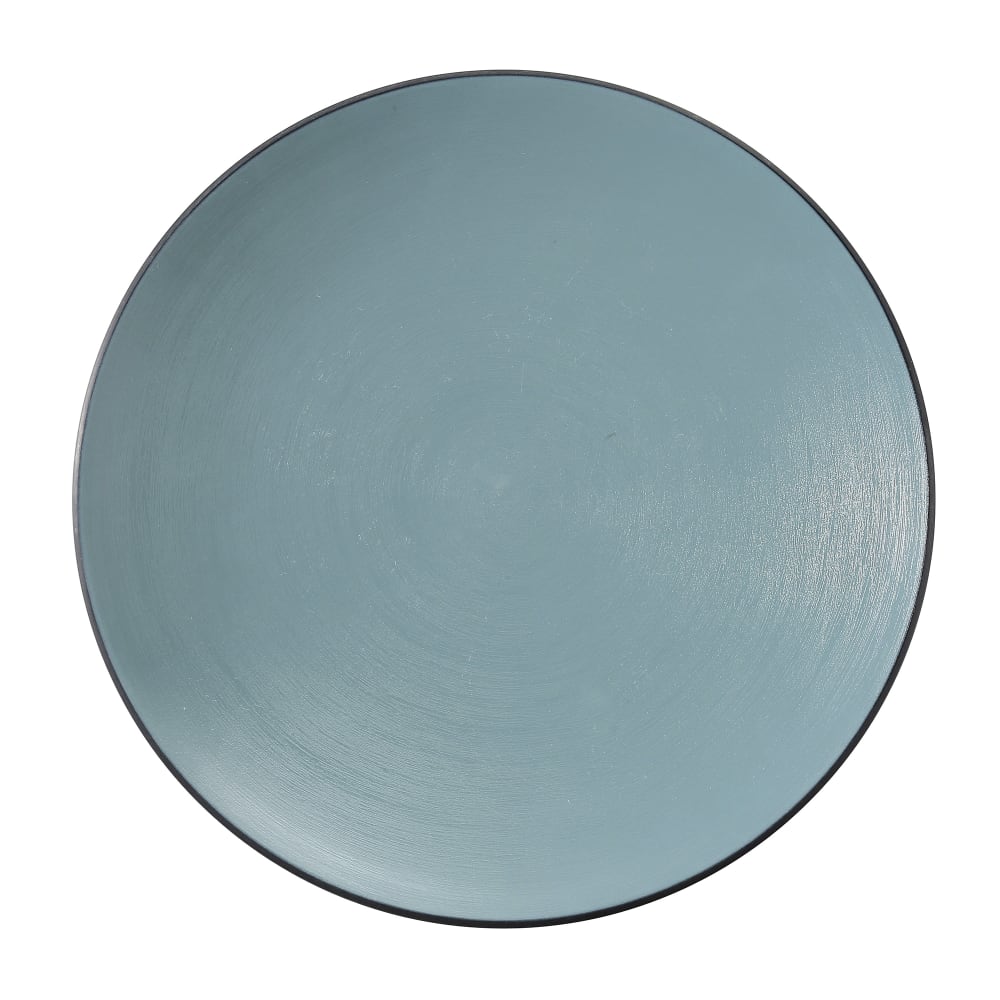 614-BM111TL 11 1/2" Round Melamine Dinner Plate, Teal