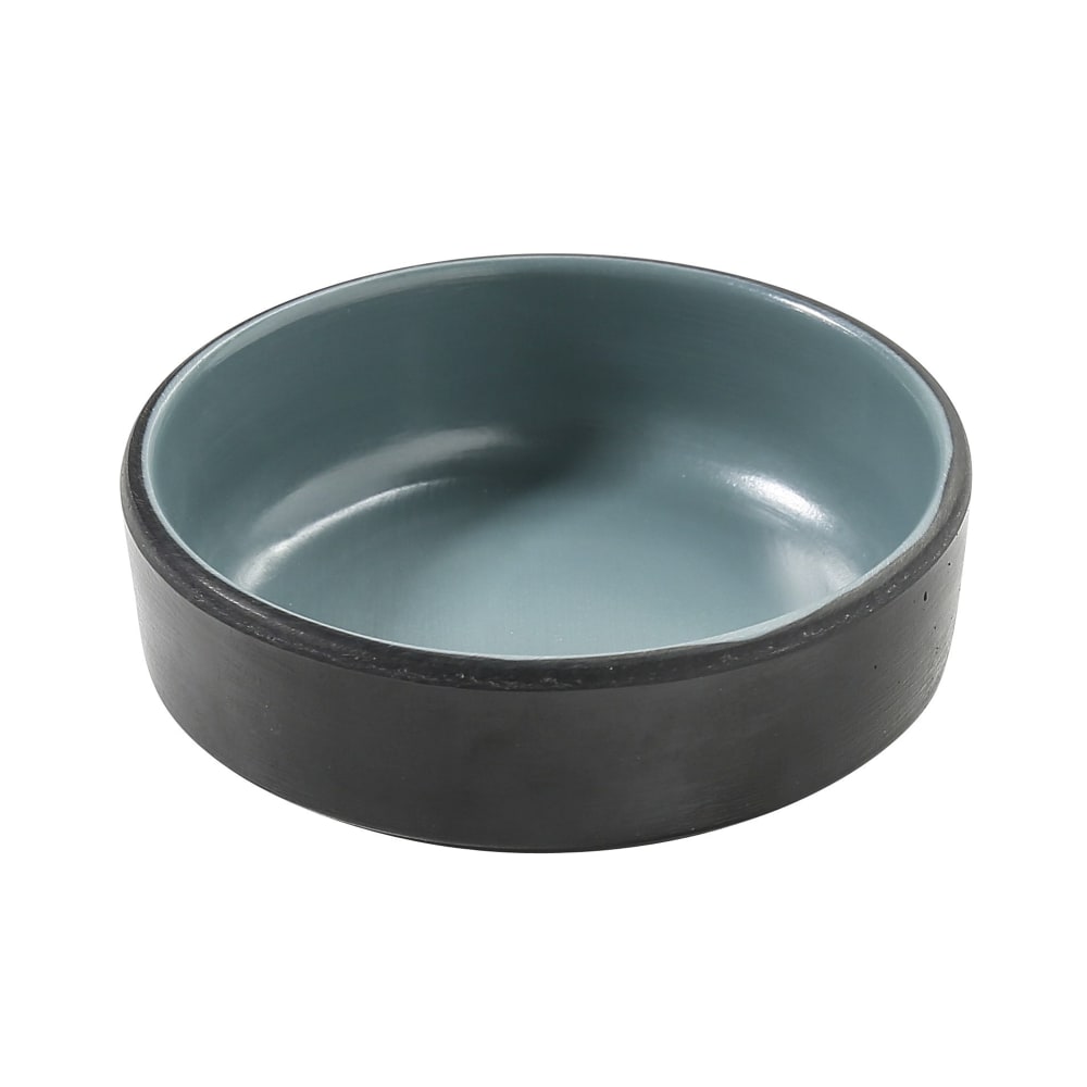 614-BM4003TL 2 oz Melamine Sauce Dish, Teal