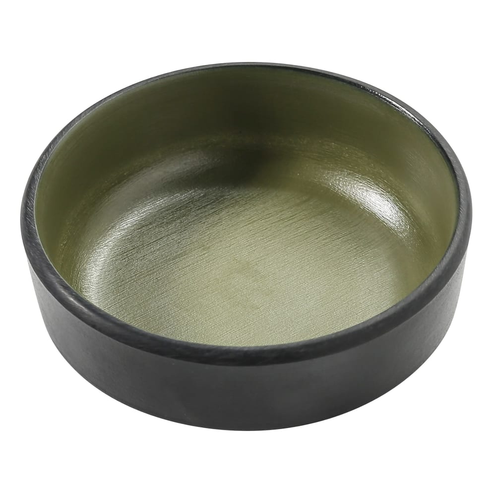 614-BM4004GR 4 oz Melamine Sauce Dish, Green
