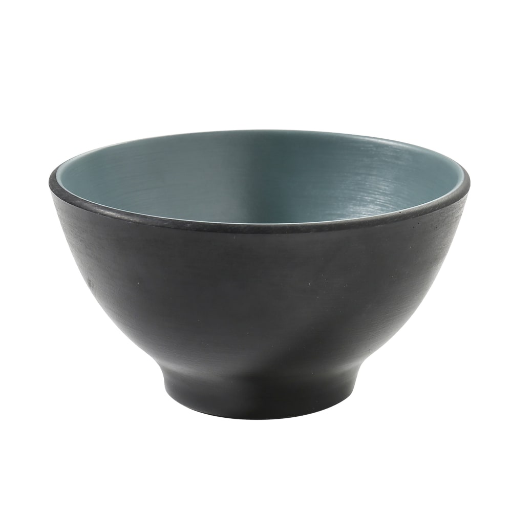 614-BM404TL 10 oz Round Melamine Soup/Rice Bowl, Teal