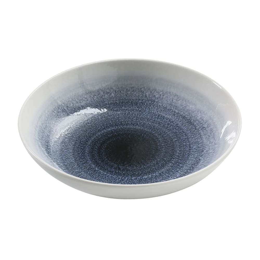 614-UN608 30 oz Round Universe Soup/Salad Bowl - China, Blue