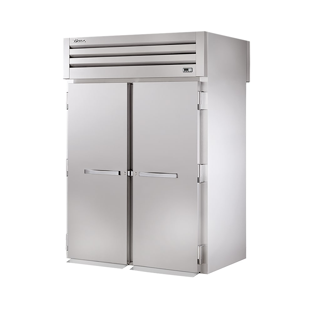 598-TR2HRT2S2S Full Height Insulated Mobile Heated Cabinet w/ (2) Rack Capacity, 115/208-230v