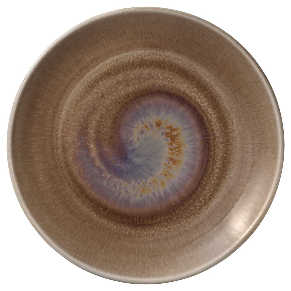 192-801122741000101 10 1/2" Round Perfect Match Coupe Plate - Porcelain, Oyster