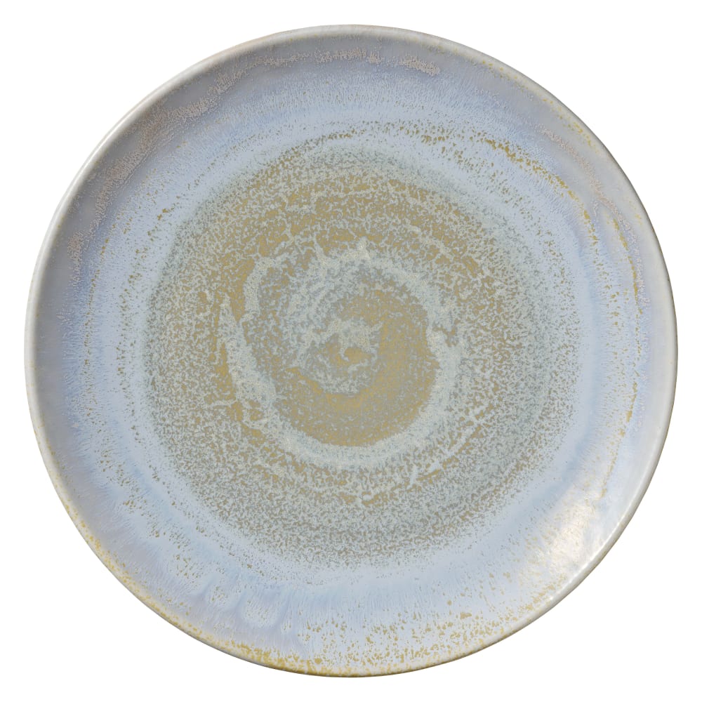 192-801122741000100 10 1/2" Round Perfect Match Coupe Plate - Porcelain, Breeze