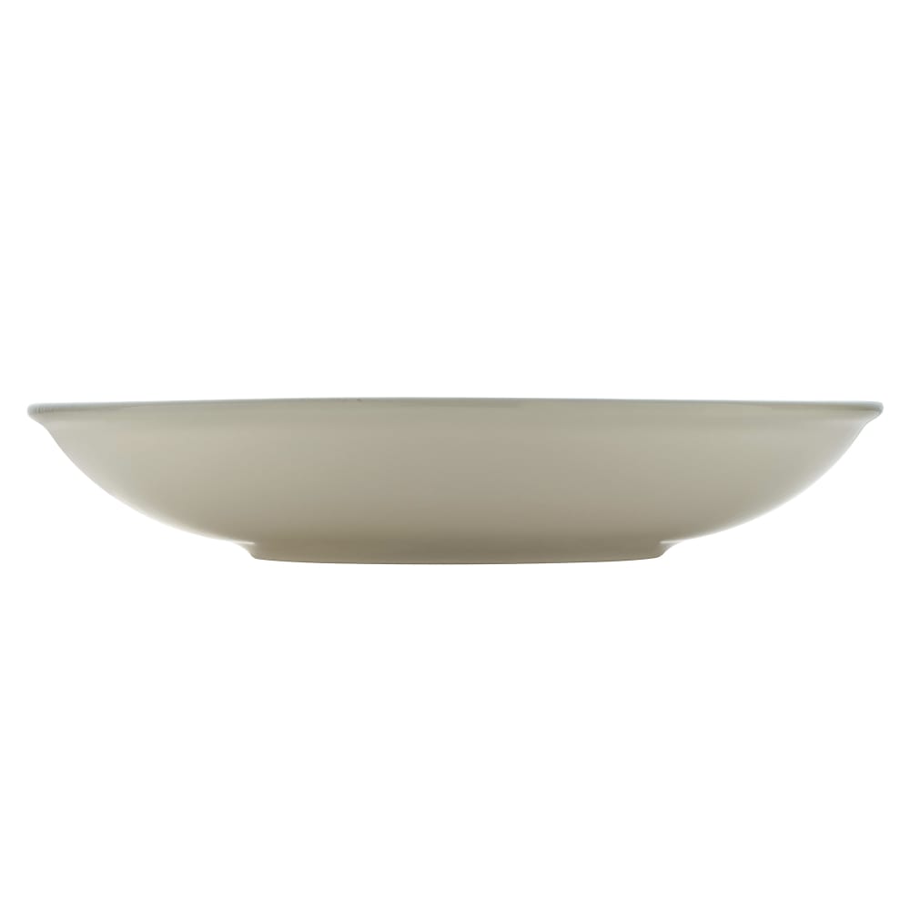 192-801132841000103 11" Round Perfect Match Deep Coupe Plate - Porcelain, Avocado
