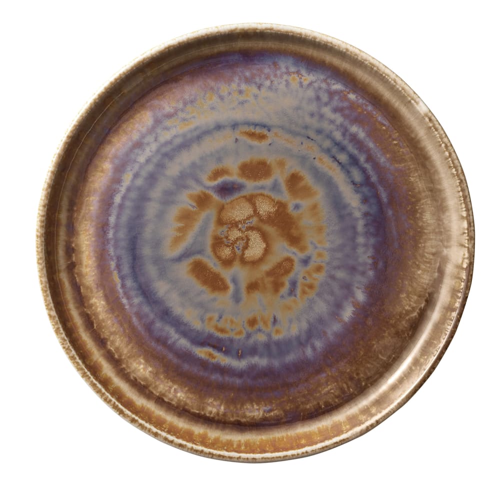 192-801182141000101 8 1/2" Round Perfect Match Flat Plate - Porcelain, Oyster