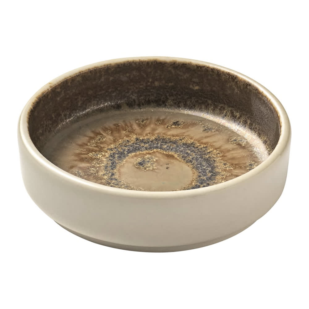192-801610841000102 2 oz Round Perfect Match Bowl - Porcelain, Cumin