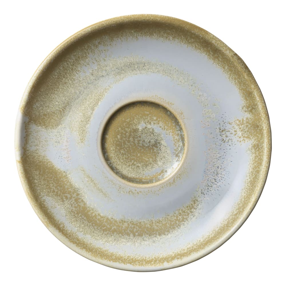 192-801690841000100 4 1/2" Round Perfect Match Saucer - Porcelain, Breeze