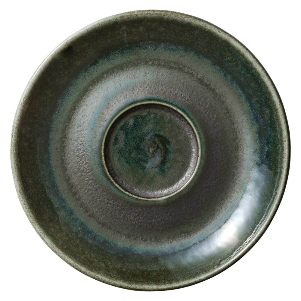 192-801690841000103 4 1/2" Round Perfect Match Saucer - Porcelain, Avocado