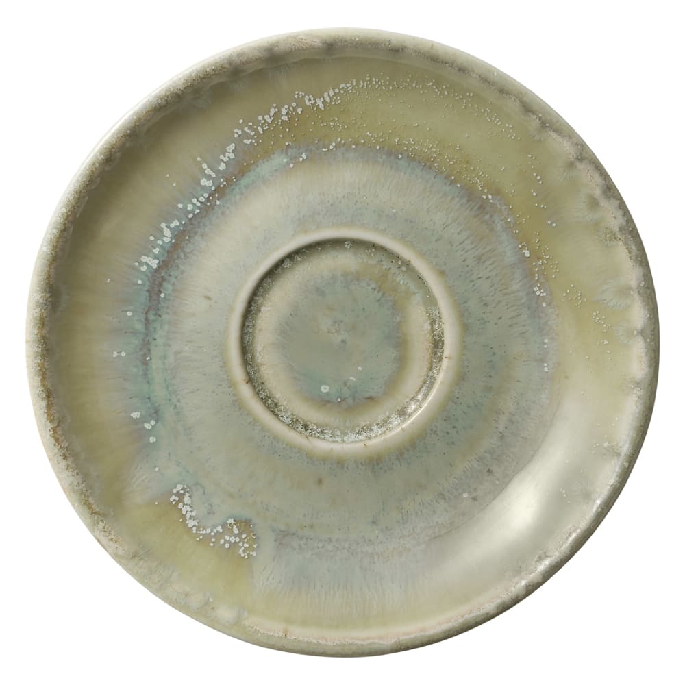 192-801690841000104 4 1/2" Round Perfect Match Saucer - Porcelain, Thyme