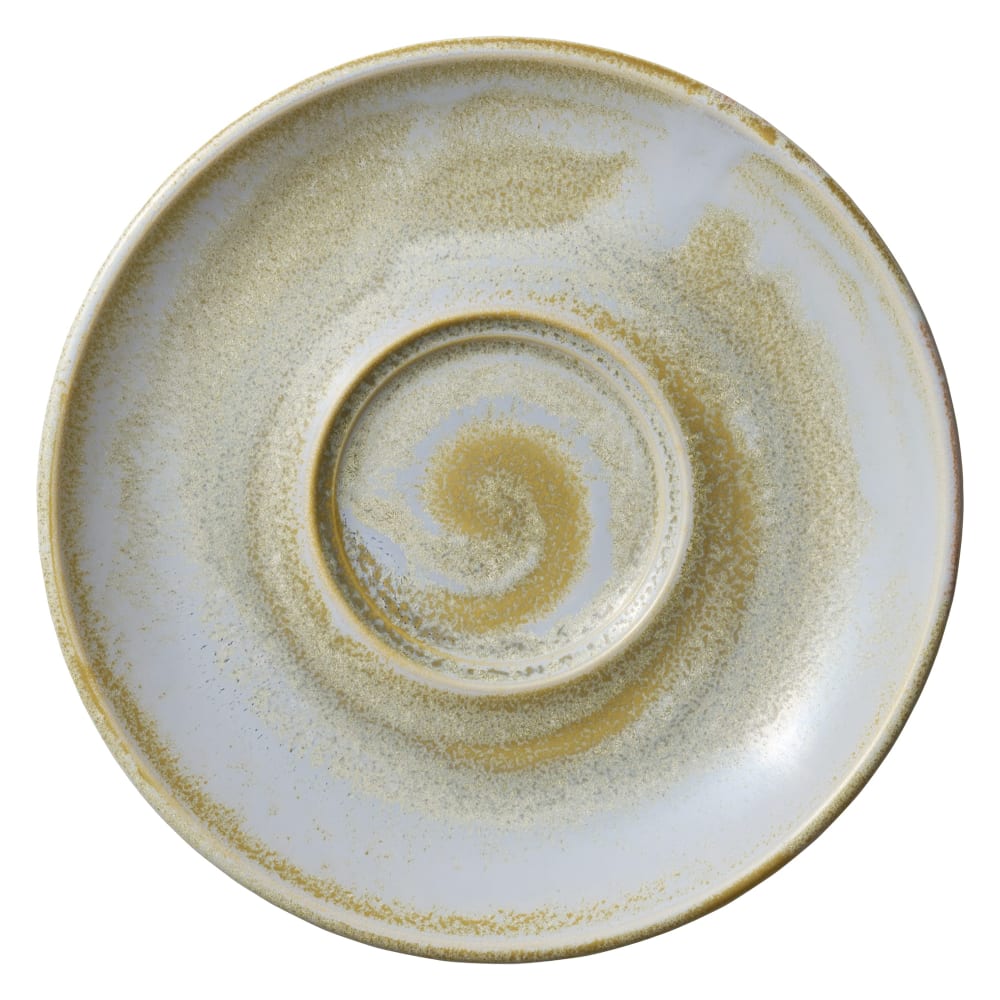 192-801693441000100 6 1/8" Round Perfect Match Saucer - Porcelain, Breeze
