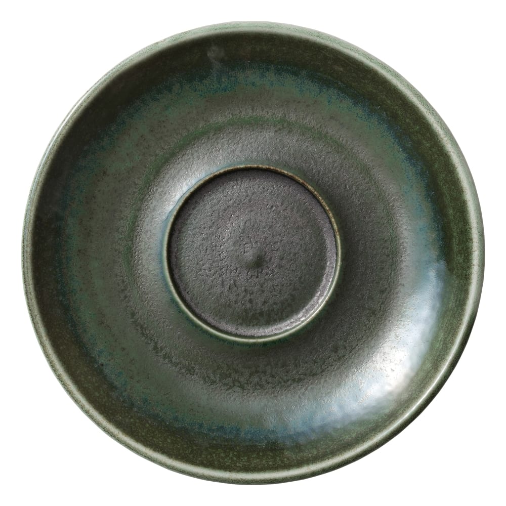 192-801693441000103 6 1/8" Round Perfect Match Saucer - Porcelain, Avocado
