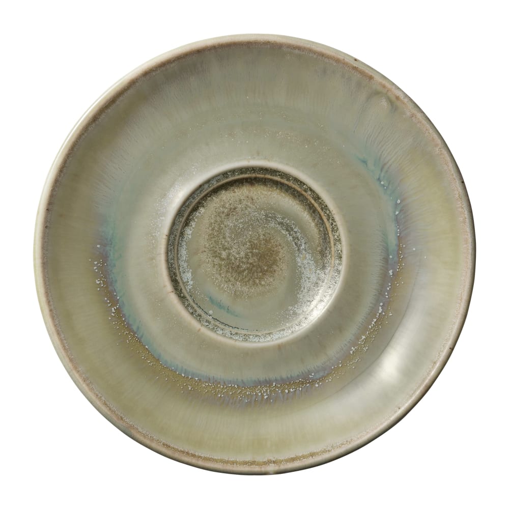 192-801693441000104 6 1/8" Round Perfect Match Saucer - Porcelain, Thyme