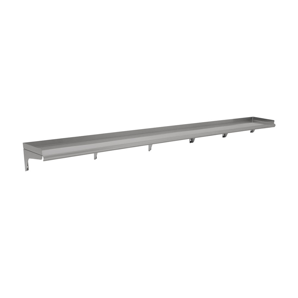 241-WS12108164 12x108" 16/430 Stainless Wall-Mount Shelf