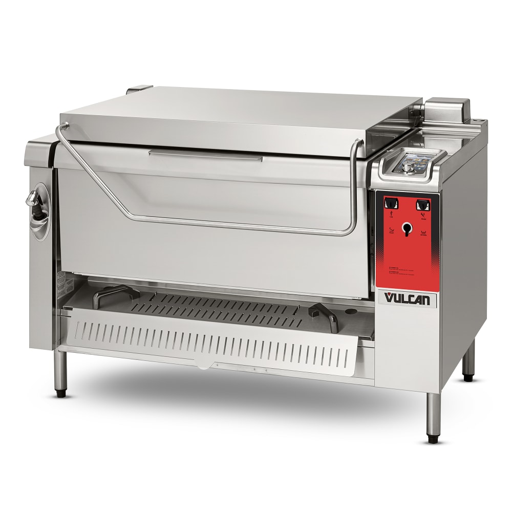 207-VPP40E480 40 gal. Tilt Skillet - Open Base, Strainer, 480v/3 ph