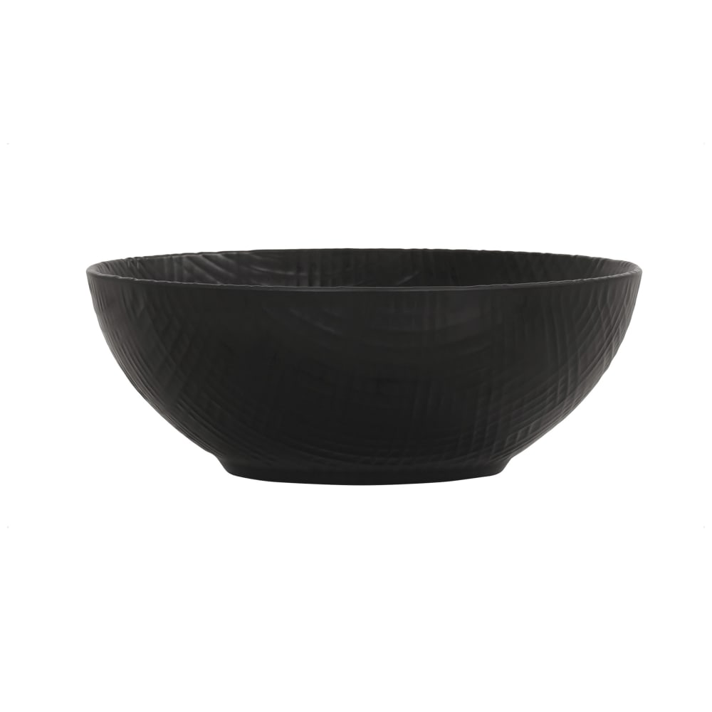 151-223291113 125 oz Round Melamine Bowl, Black