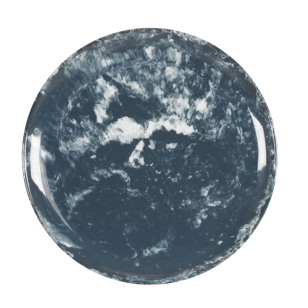 151-223517119 7" Round Melamine Dinner Plate, Blue