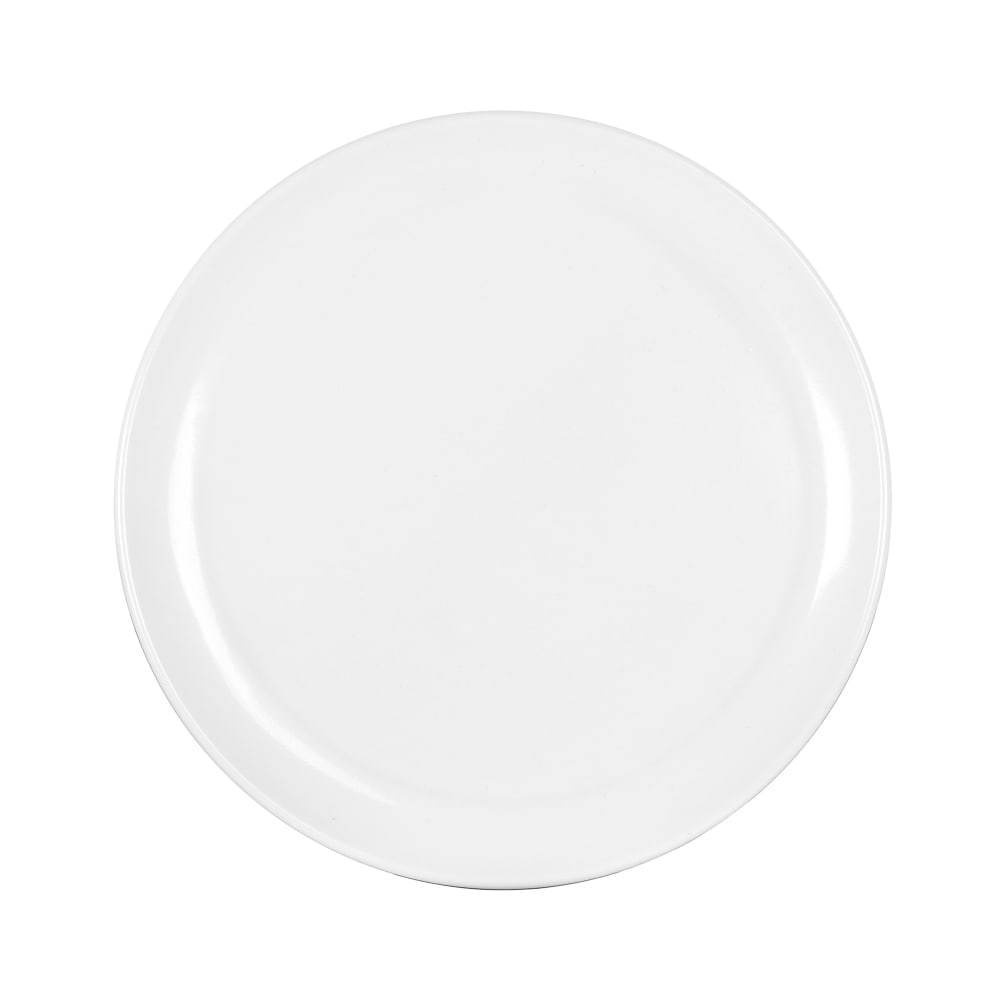 CalMil 22351715 7" Round Melamine Dinner Plate, White