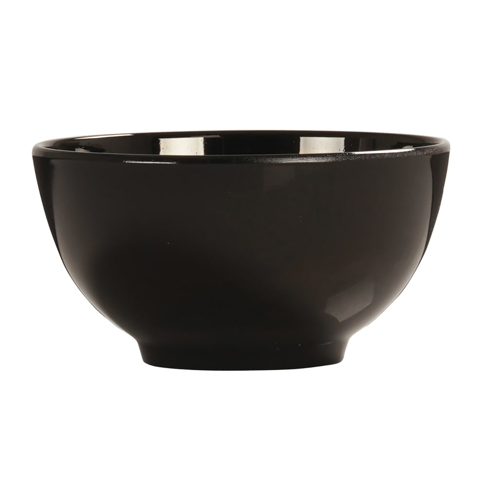 151-22354413 8 oz Round Melamine Bowl, Black