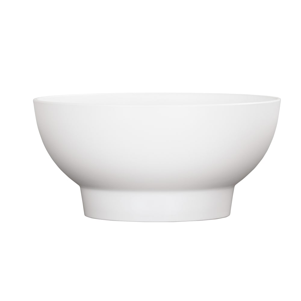 151-224851015 105 oz Round Melamine Serving Bowl, White