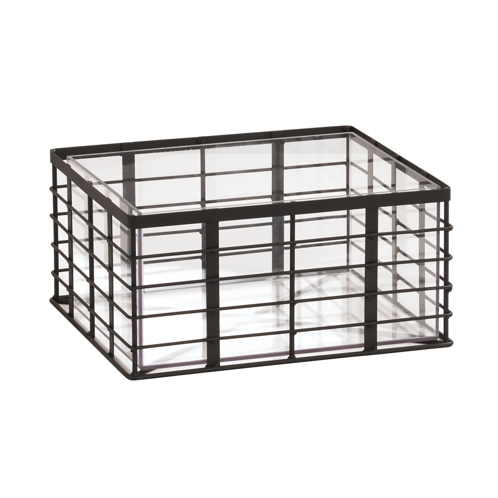 151-226071013 Rectangular Ice Housing - 12" x 10" x 6 1/2"H, Wire, Black