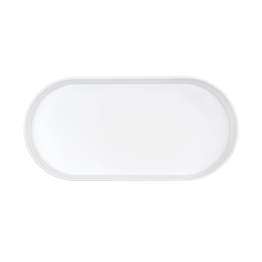 151-22501161215 12 qt Oval Melamine Deep Bowl, White