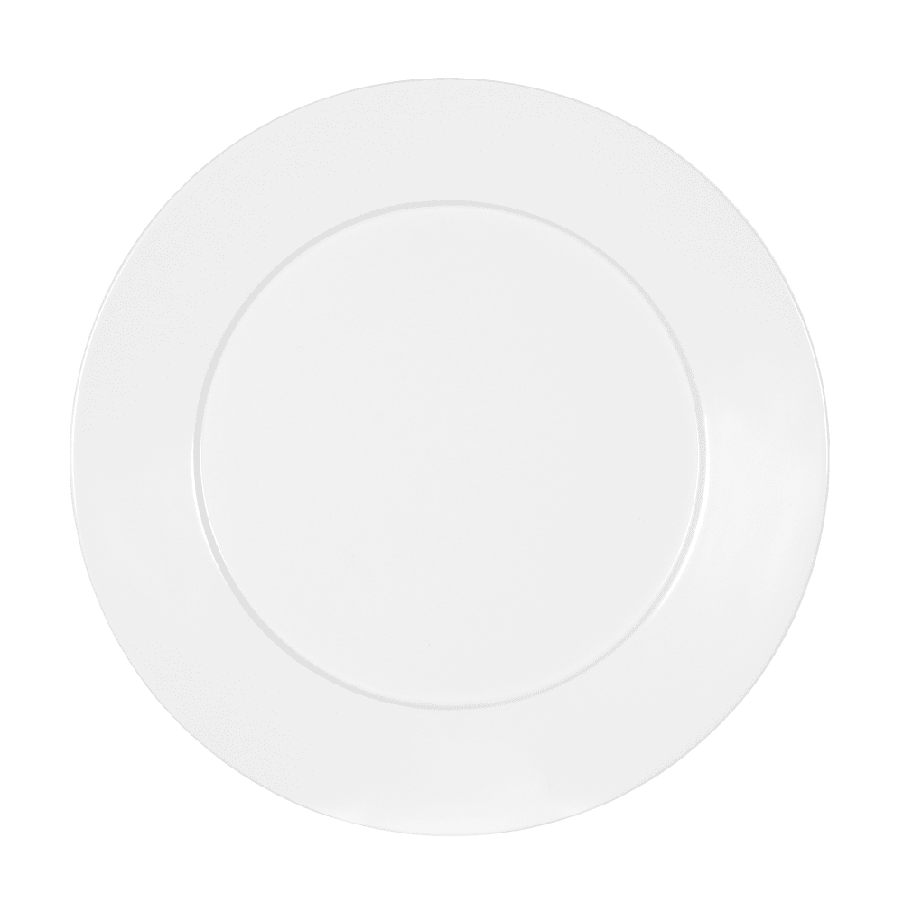 151-22446715 7" Round Melamine Dinner Plate, White