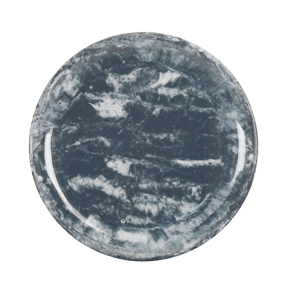 151-2235110119 10" Round Melamine Dinner Plate, Blue