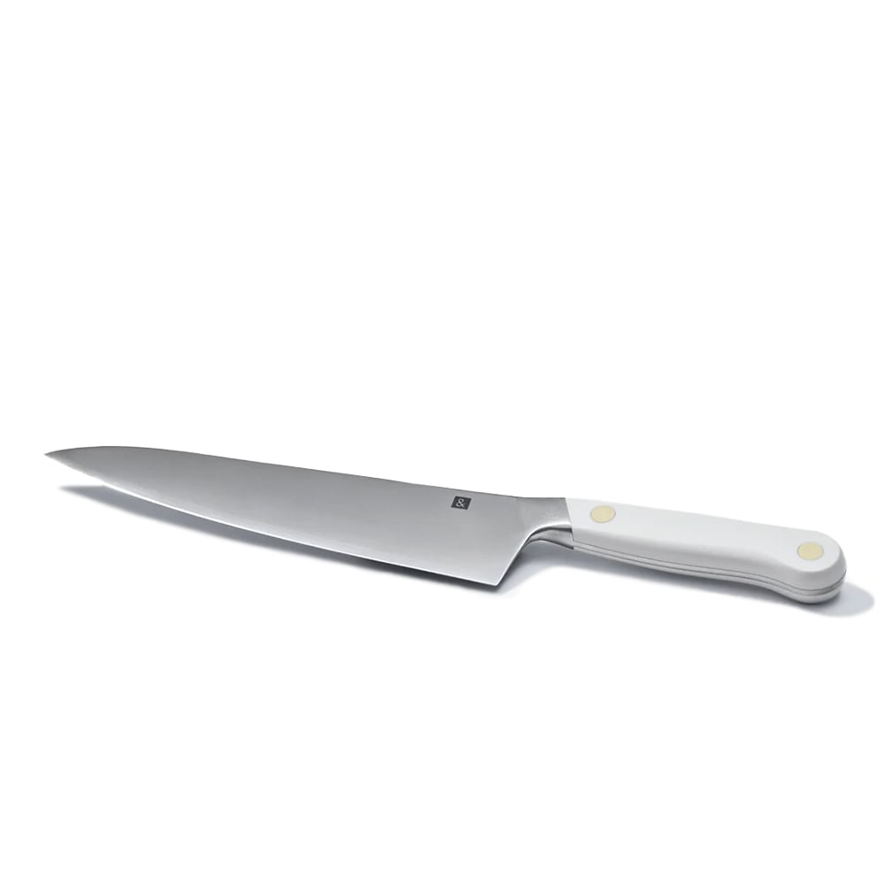 Hedley & Bennett HB001733 8 Chef's Knife w/ Steel White Handle, Steel
