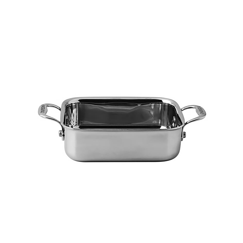 095-1224312 Aluminum/Stainless Steel Mini Baking Dish Ramekin, Silver