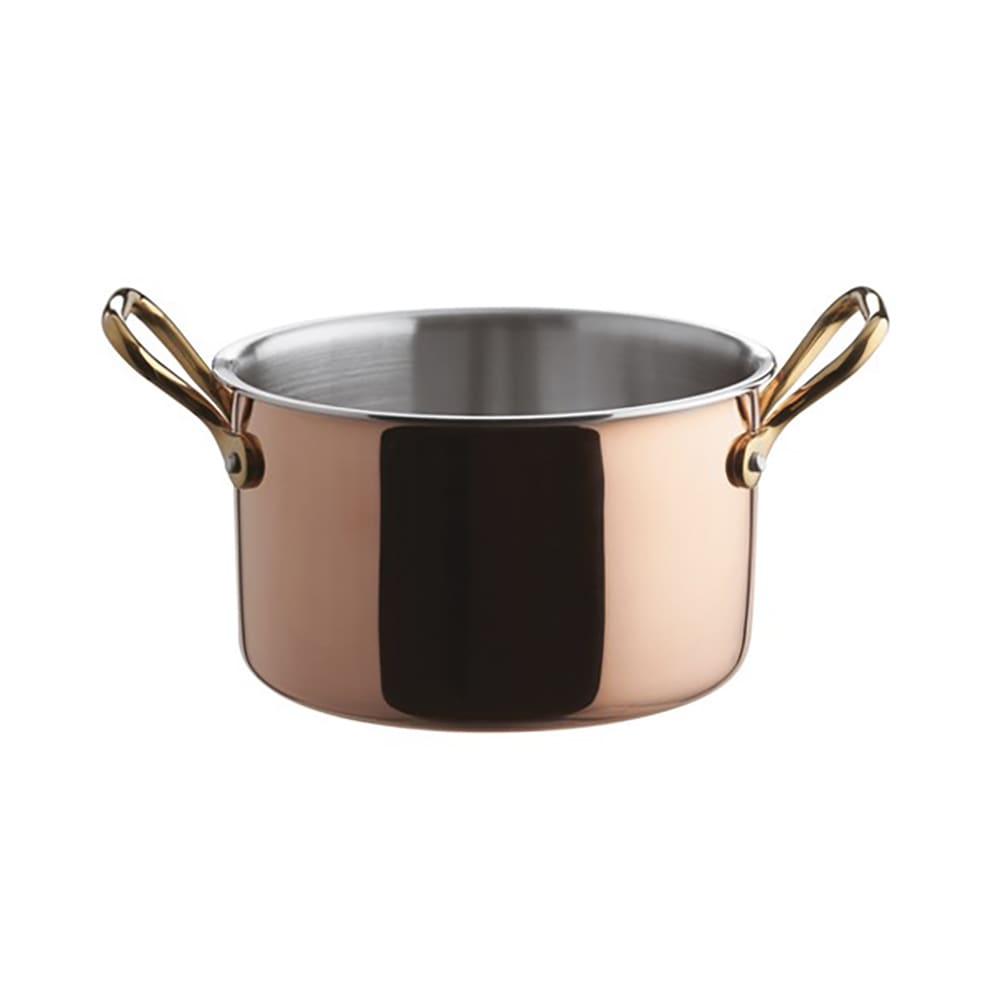 095-A1550816 56 oz Aluminum/Copper/Stainless Steel Mini Saucepan Ramekin