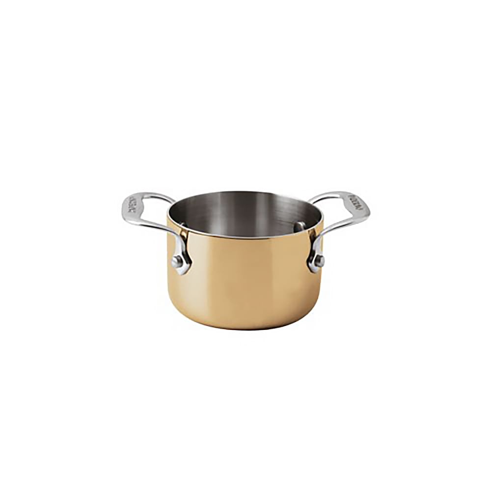 095-1560710 17 oz Aluminum/Copper/Stainless Steel Mini Sauce Pot Ramekin, Copper