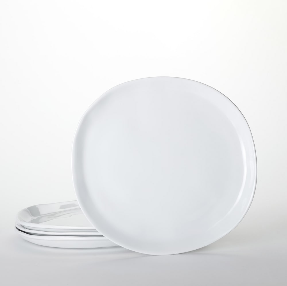 166-CMPP9CL 9" Round Melamine Coupe Plate, Cloud