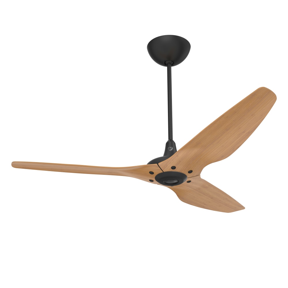 541-HK60UN20UPBCA 60" Haiku Ceiling Fan Kit w/ 20" Downrod, Caramel Bamboo/Black Motor