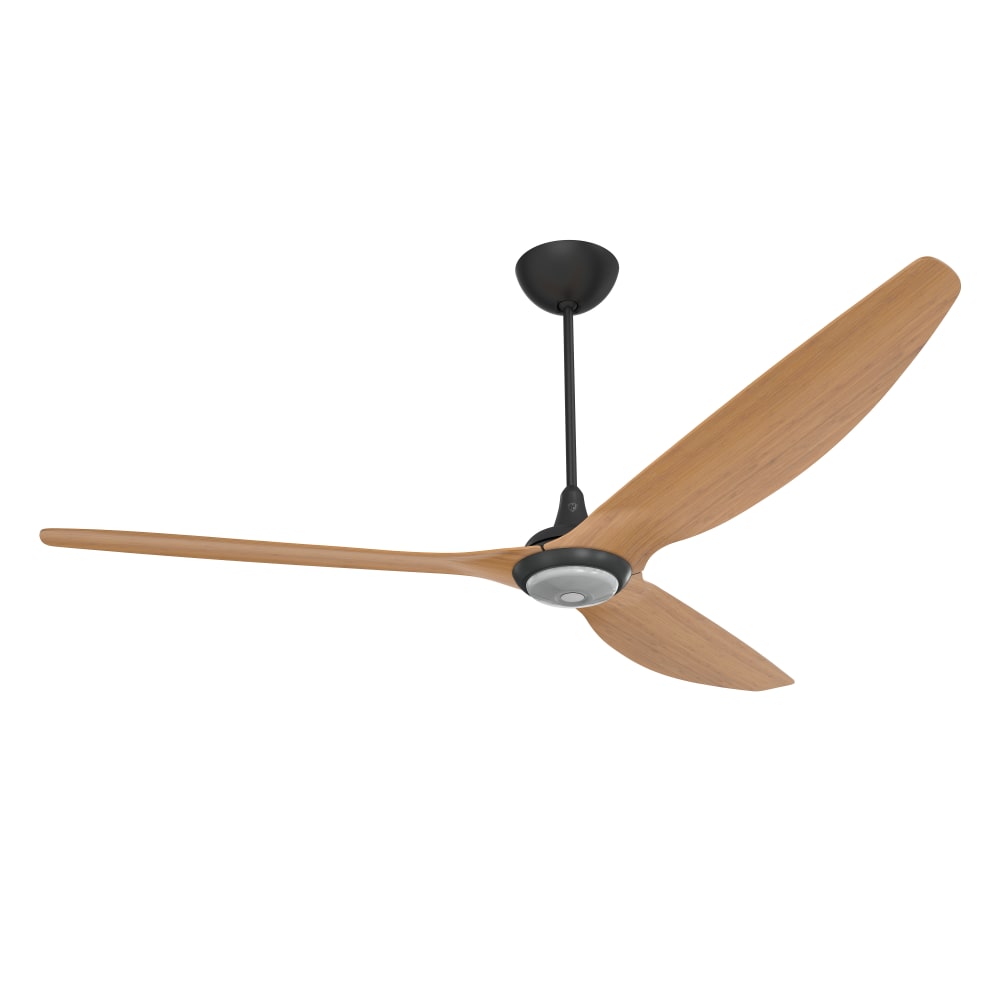 541-HK84UN20LDNICO 84" Haiku Ceiling Fan Kit w/ 20" Downrod, Cocoa Bamboo/Black Motor
