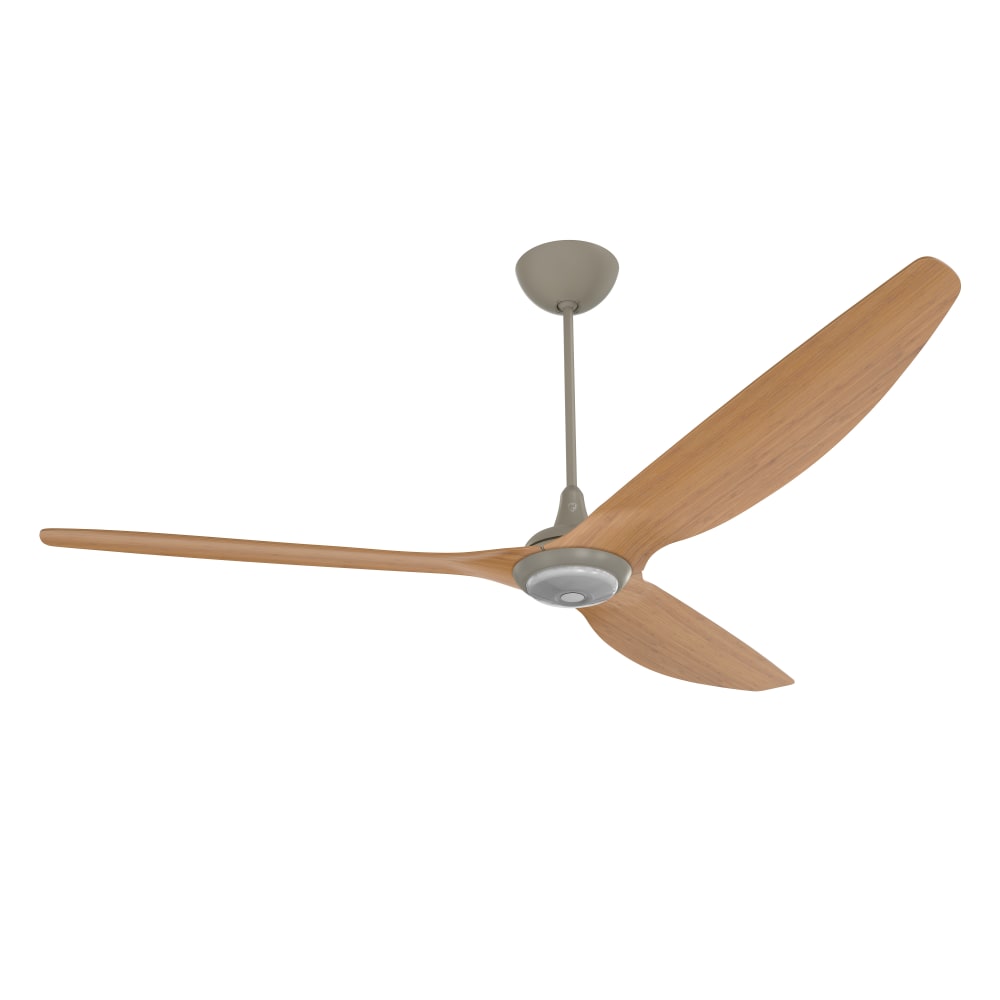 541-HK84UN20LDUPBRCA 84" Haiku Ceiling Fan Kit w/ 20" Downrod, Caramel Bamboo/Bronze Mo...